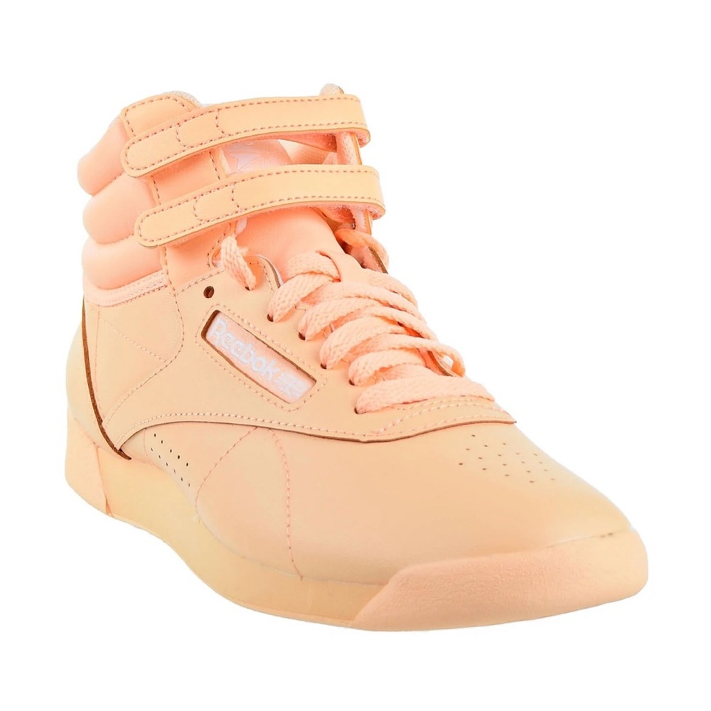 Reebok Women's “Pastel Orange” High-Top Sneakers